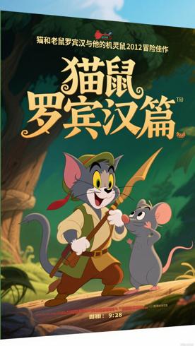 猫和老鼠罗宾汉与他的机灵鼠2012冒险佳作