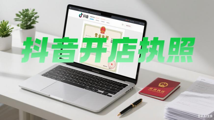 抖音开店办理营业执照流程及费用说明