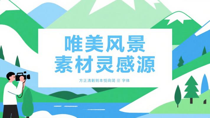 唯美自然风景高清短视频素材：创作的灵感源泉