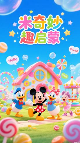 《米奇妙妙屋第三季英文版》：欢乐童趣的英语启蒙佳作