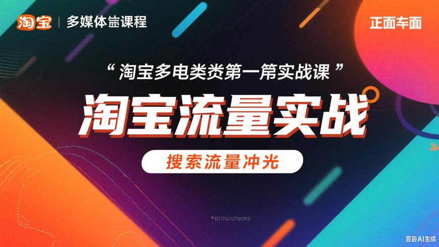淘宝多类目第一实战课：搜索流量引爆实战指南