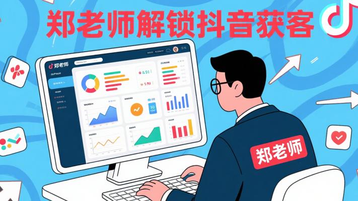 郑老师抖音广告投放营：解锁短视频获客密码