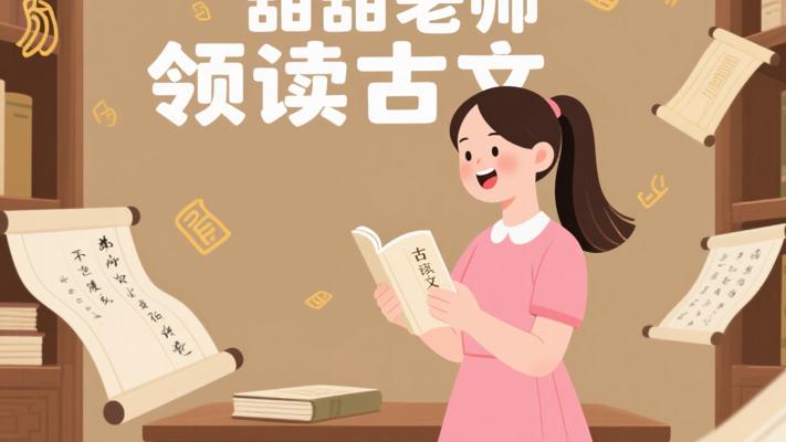 甜甜老师《领读小古文晨读》：开启古文智慧之门