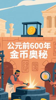 公元前600年的金币诞生：揭开世界最早铸币的神秘面纱