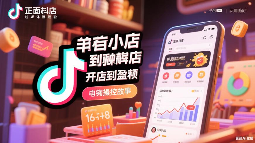 抖音小店从开店到盈利的实操故事指南