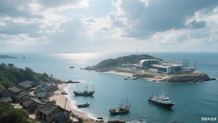 碧海环抱中的抉择小岛开发与传承的平衡