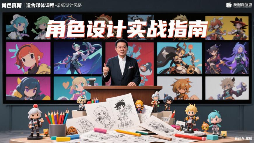 牟真民角色设计实战研修班第15期：塑造完整角色的创作指南