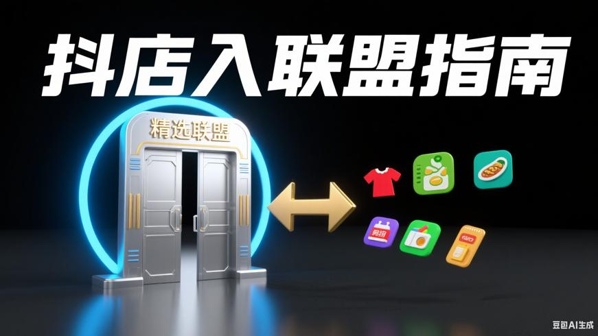 抖店商品进入精选联盟条件及操作方法