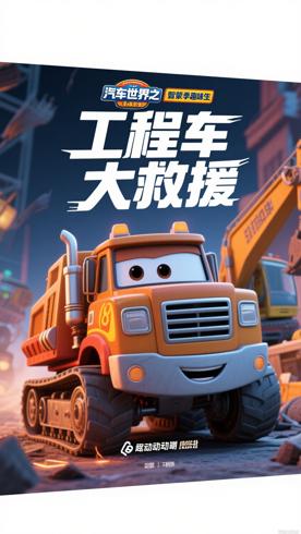 汽车世界之工程车大救援第一季：启蒙与趣味并存