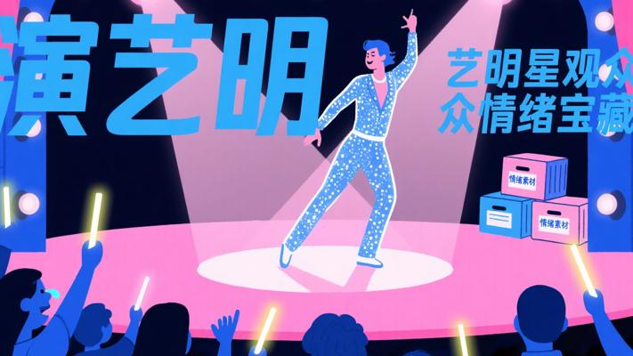 明星观众情绪素材：演艺场景下的情绪宝藏