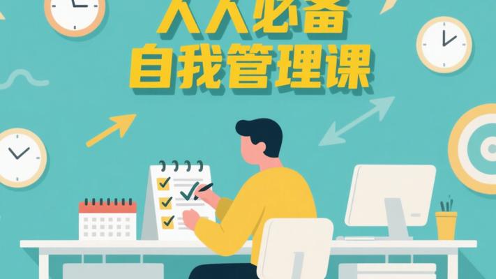 《人人都需要的自我管理课》：解锁高效人生密码