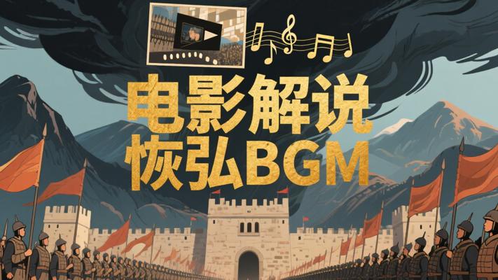 电影解说必备：大气恢弘BGM震撼登场