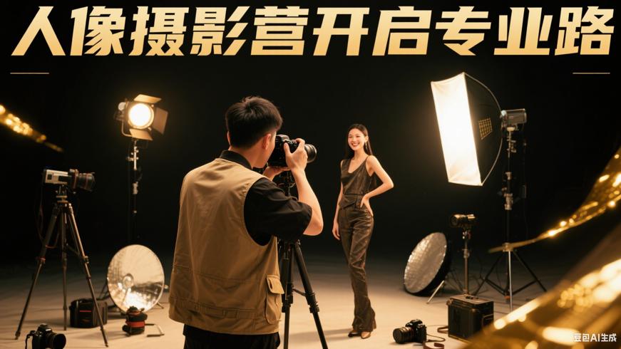 人像摄影实战训练营：开启专业人像摄影之路