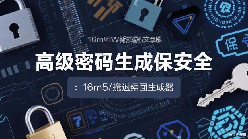 高级密码生成器保障账户安全的实用工具