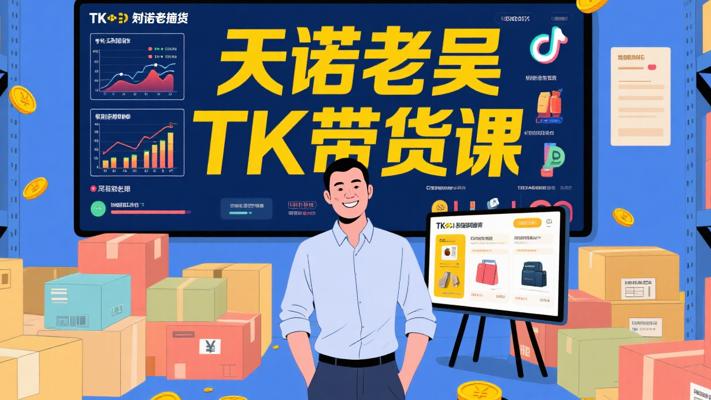天诺老吴-TK短视频带货线上课：开启跨境电商盈利大门