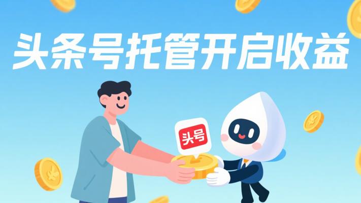 0626-头条号托管：轻松开启收益新通道