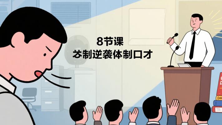 8节体制内口才课：笨嘴到巧舌的逆袭指南