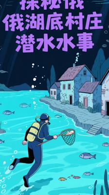 探秘俄罗斯湖底村庄：村民潜水回家拿东西？