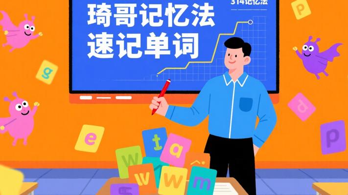 琦哥314记忆法：开启单词速记高效大门
