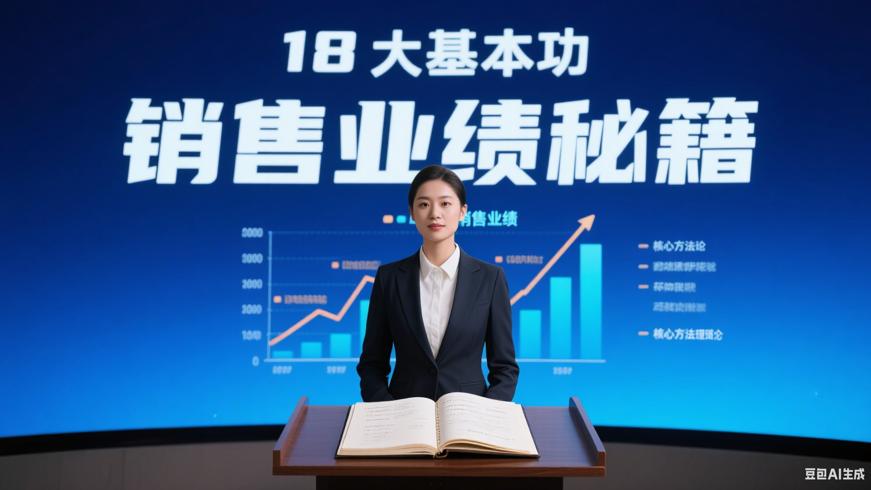 顶尖销售的18大基本功教程：业绩突围的核心方法论
