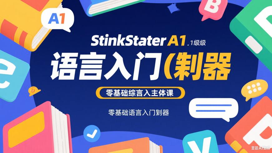 ThinkStarterA1级别综合主体课：零基础语言入门利器