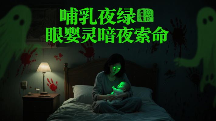 《哺乳夜惊魂：绿眼婴灵的暗夜索命盛宴》