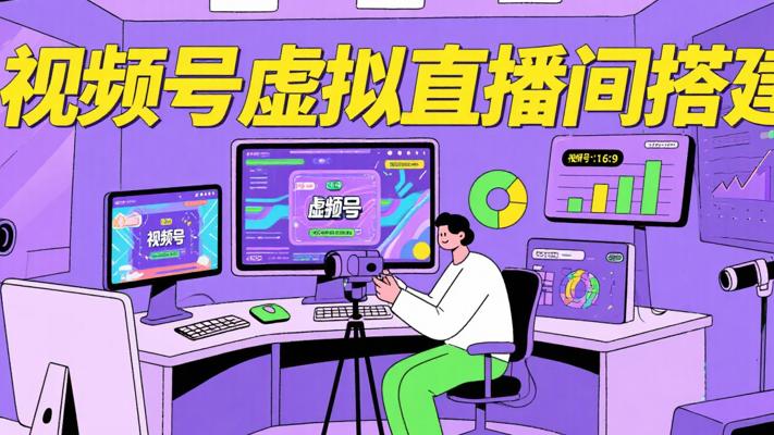 视频号虚拟直播间搭建：开启直播新体验