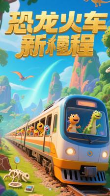 《恐龙火车第四季中文版》：儿童科普动画新征程