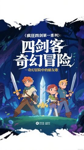 《疯狂四剑客第一季》：奇幻冒险中的友情之歌