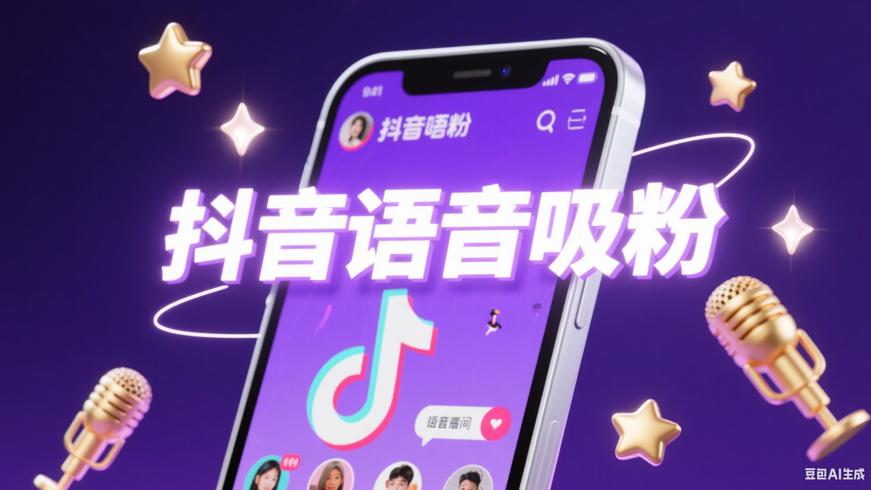 抖音语音直播间怎么玩新手吸粉实用技巧