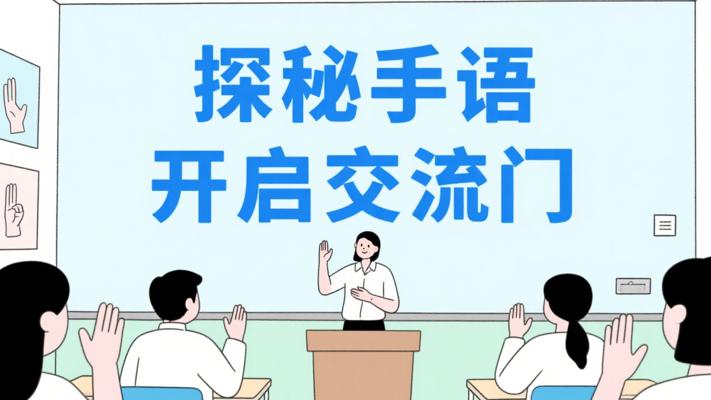 探秘中国手语培训视频教程，开启无声交流大门