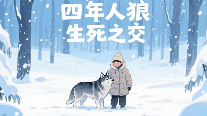 我与阿拉斯加母狼的生死之交：跨越四年的人狼情谊