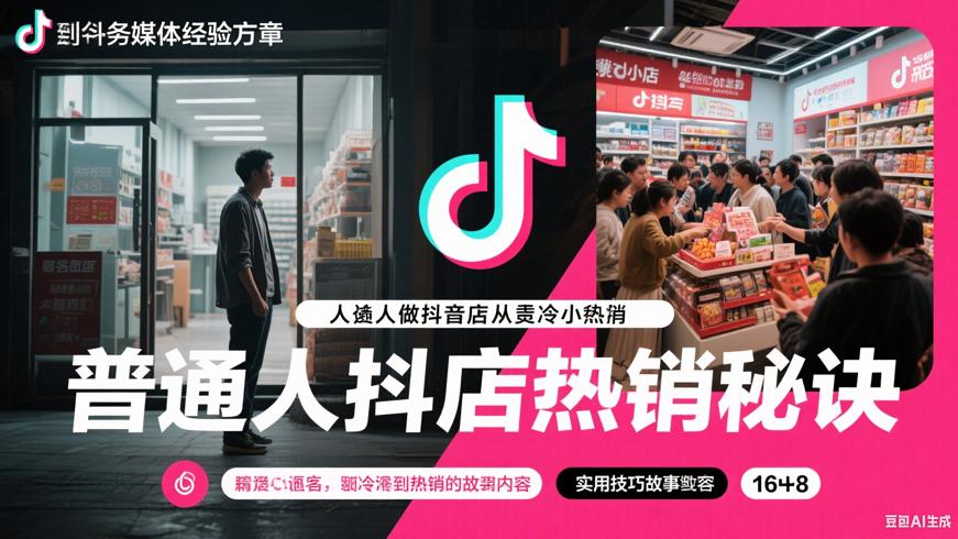 普通人做抖店从冷清到热销的实用技巧故事