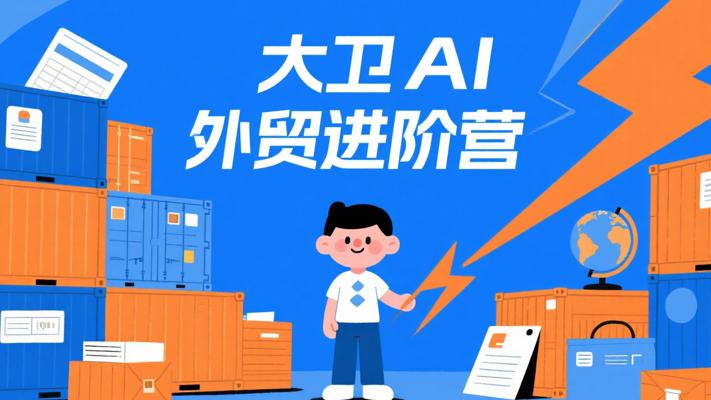 大卫·AI闪电外贸训练营：外贸进阶的高效途径