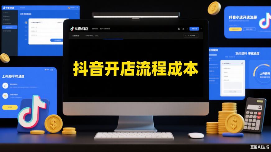 抖音小店开店注册全流程及成本详解