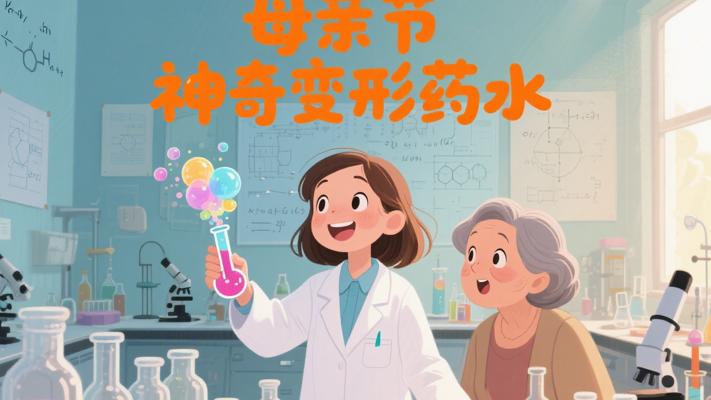 母亲节奇想：生物化学家的神奇变形药水故事