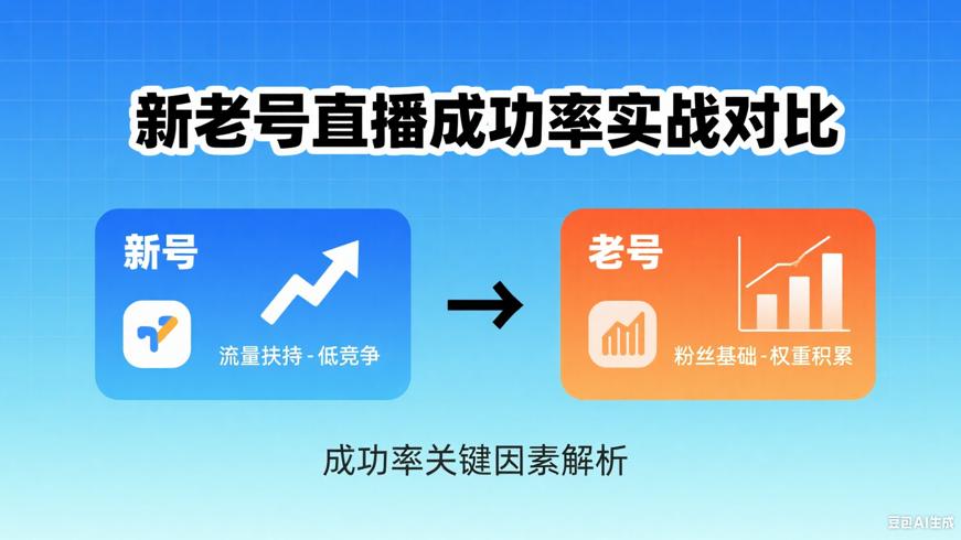 抖音直播新号与老号哪个更易成功实战解析