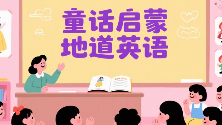 经典童话助力小学英语启蒙，磨出地道语感