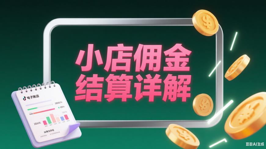 抖音小店佣金比例及结算方式详解新手必读