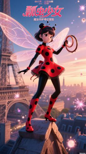 《瓢虫少女》：魔法少女守护巴黎的奇幻冒险