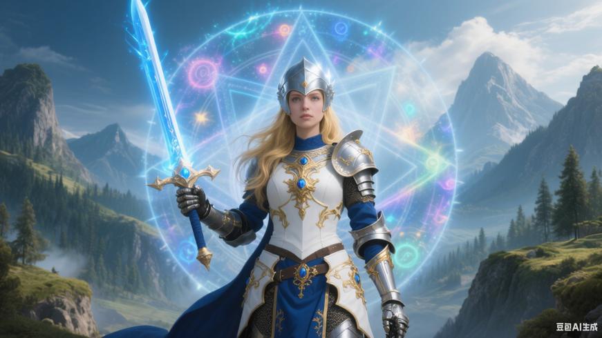 艾瑟兰奇幻大陆上骑士莉娅碳与希望咒语的传奇