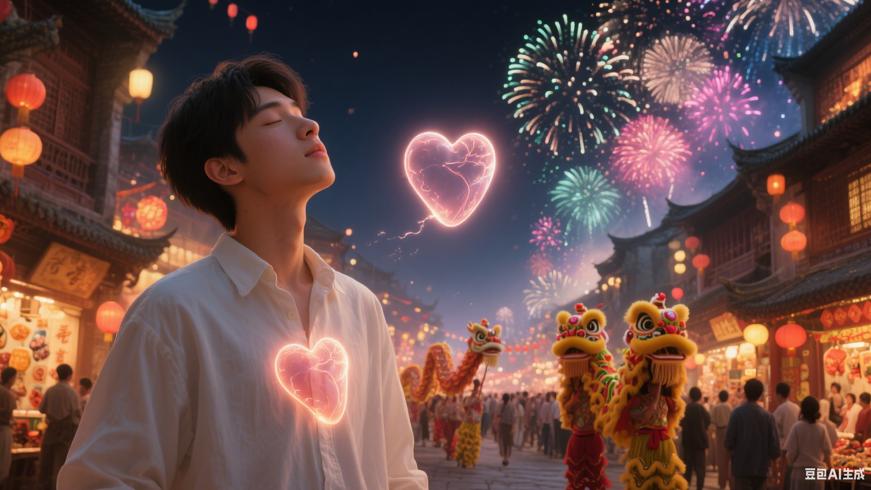 若今夜有梦请带我的心走向那烟花盛世