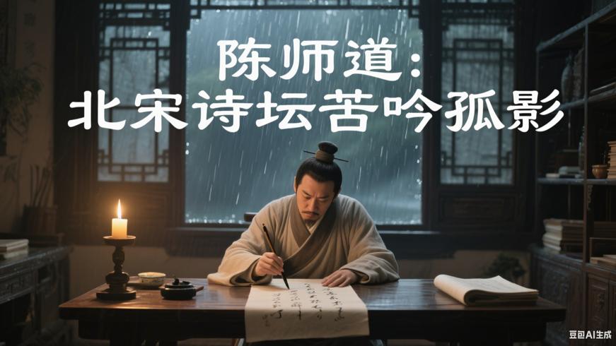 陈师道：北宋诗坛的孤影与苦吟传奇