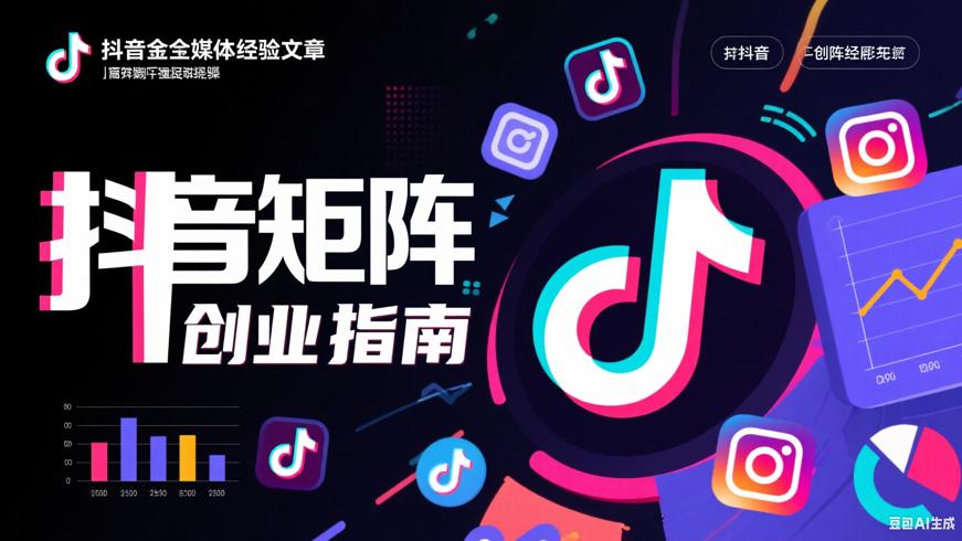 抖音矩阵实操指南从实名到赚钱的创业故事