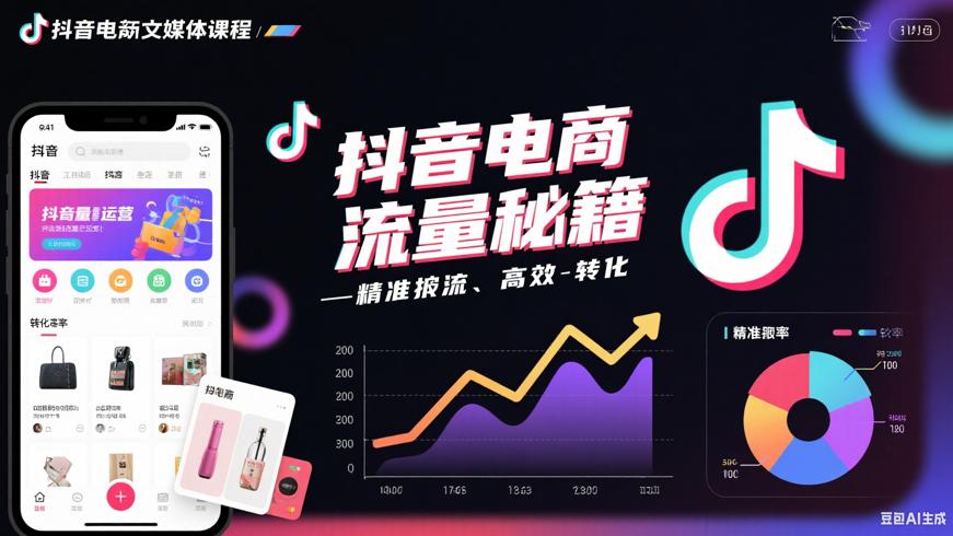 抖音电商流量运营秘籍：精准获流与高效转化指南