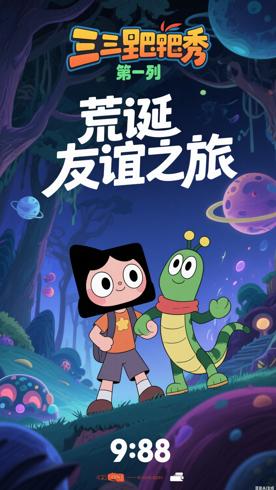 《三三爬爬秀第一季》：荒诞冒险中的友谊之歌