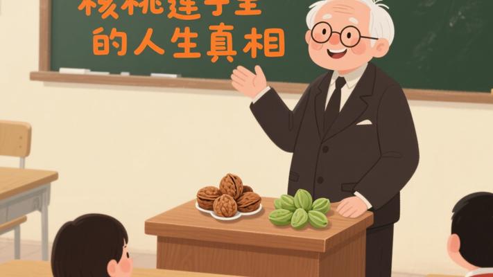 哲学教授的最后一课：核桃与莲子里的人生真相