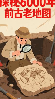 探秘！6000年前刻在石板上的世界最古老地图