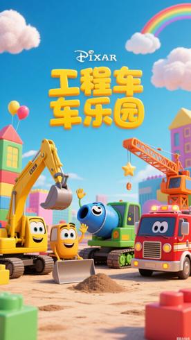 《工程车欢乐园》：儿童启蒙的趣味工程车之旅