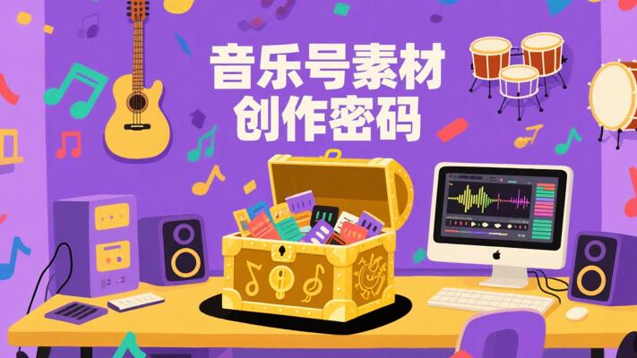 音乐号素材：解锁爆款音乐内容创作密码